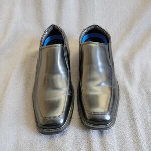 DOCKERS STAIN DEFENDERS Men Shoes 12M Black SureGrip Slip Resistant Asymmectric